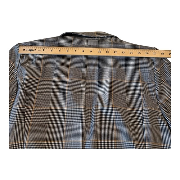 Lane Bryant Bastille Plaid Double Breasted Tailored Blazer NEW Size 18 - Picture 6 of 15